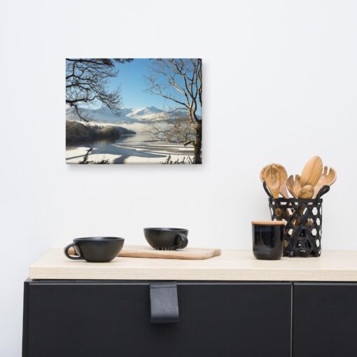 Winter Lake Scene - Image 3