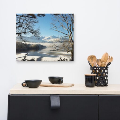 Winter Lake Scene - Image 5