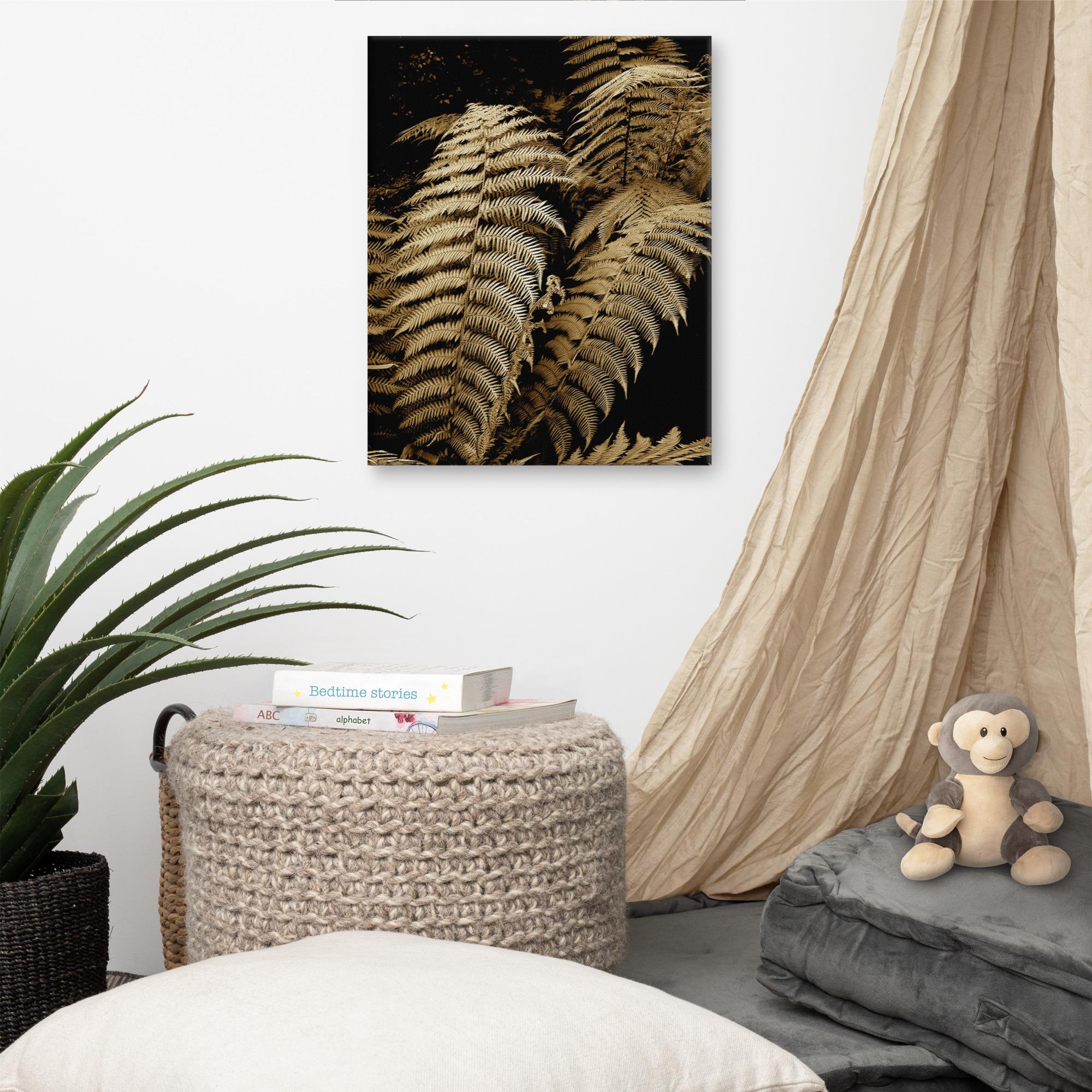 Golden ferns in Sheen Woods, Kenmare