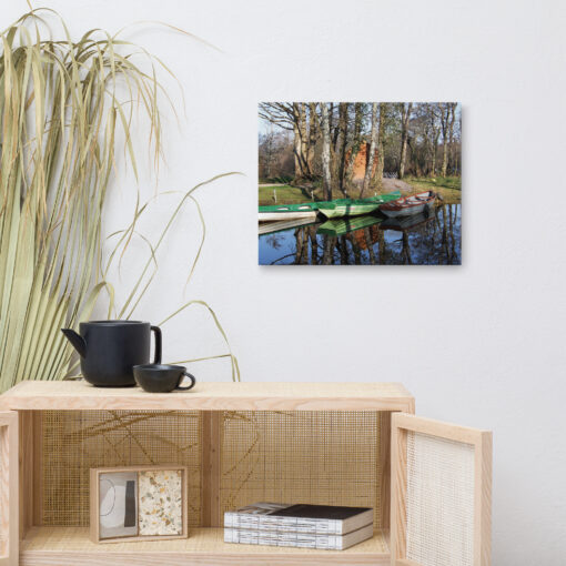 Fishing Boats on Lake - Image 4