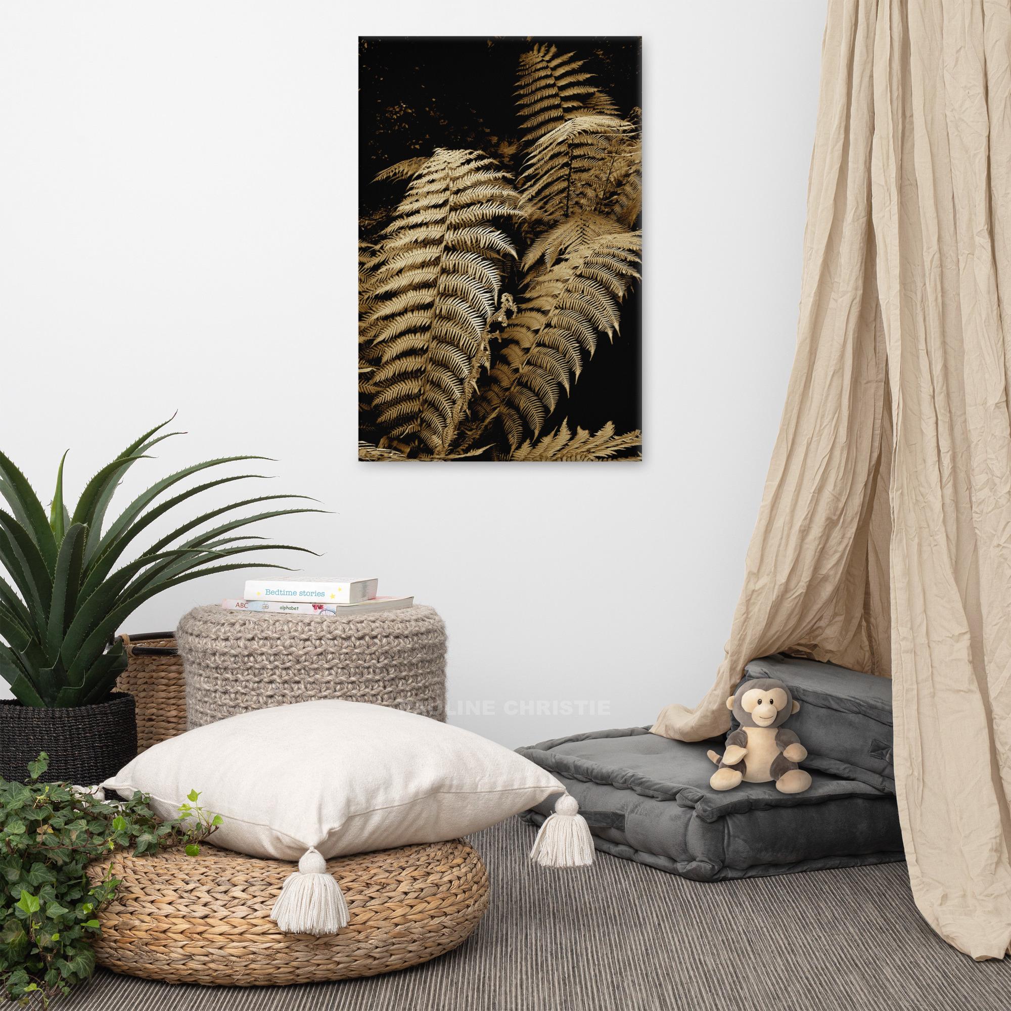 Golden ferns in Sheen Woods, Kenmare